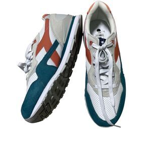 Diadora 9 Tennis Shoes NEW‎ Italy Sneakers Lace Up Multi Colored